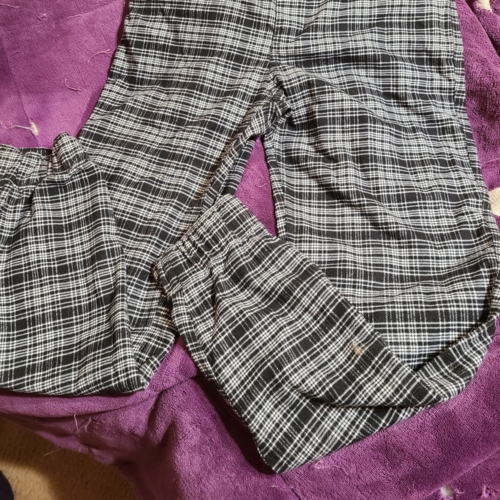 Hollister Plaid Pants